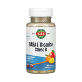 KAL, GABA L-Theanine Stress B, Mango Tangerine, 100 Lozenges
